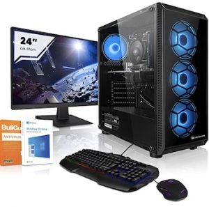 Megaport PC Gamer AMD Ryzen 5 5600 6X 3,50 GHz • Windows 11 • AMD Radeon RX  6600 8Go • 16Go 3200MHz DDR4 • 1To M.2 SSD • WiFi • Unité Centrale  Ordinateur de Bureau : : Informatique